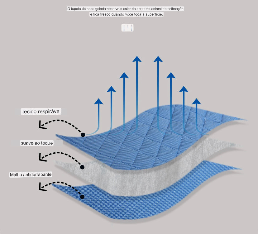 Esteira de Resfriamento para Pet