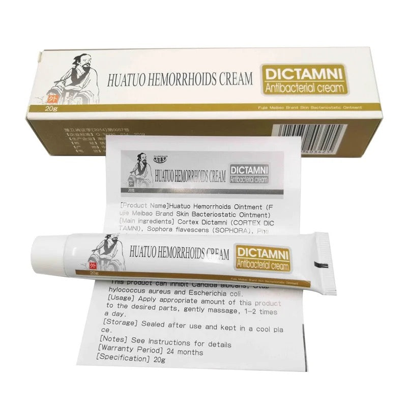 Kit 3 Pomadas Dictamni para Tratamento de Hemorróidas e Fissuras