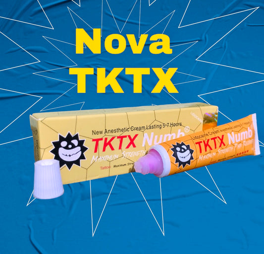 TKTX NUMB MAXIMUM STRENGTH Amarela, Nova