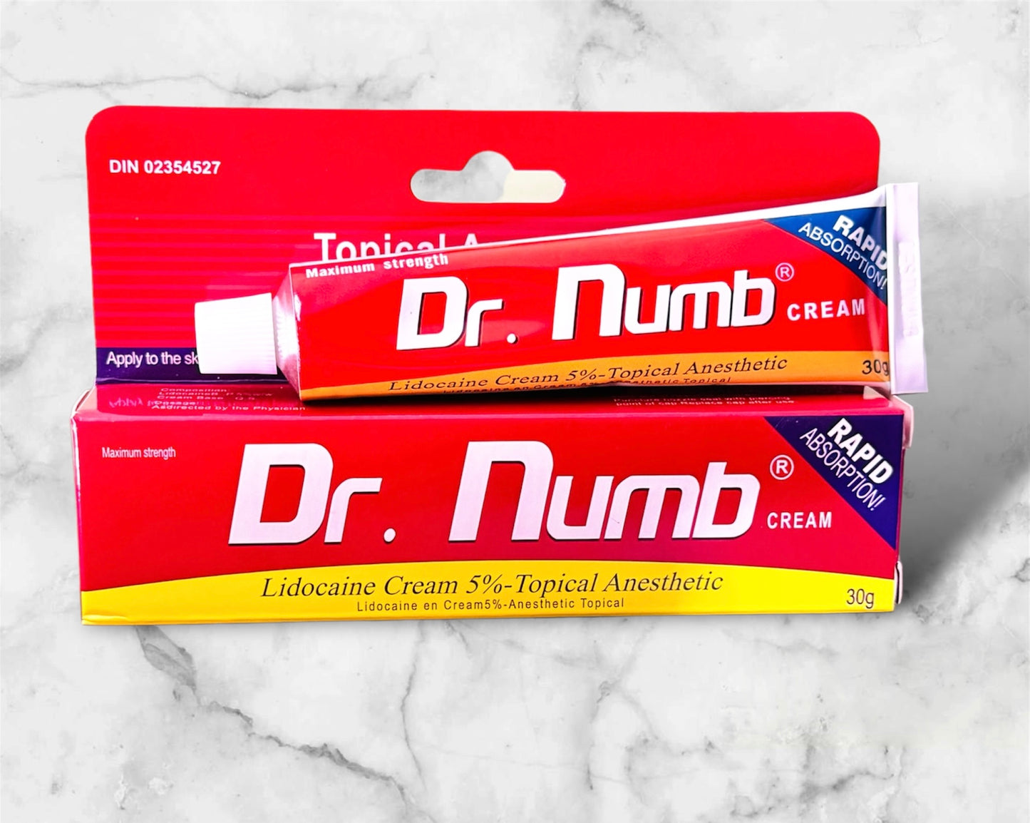 Dr. Numb , Pomada Anestésica para Micropigmentação 30g