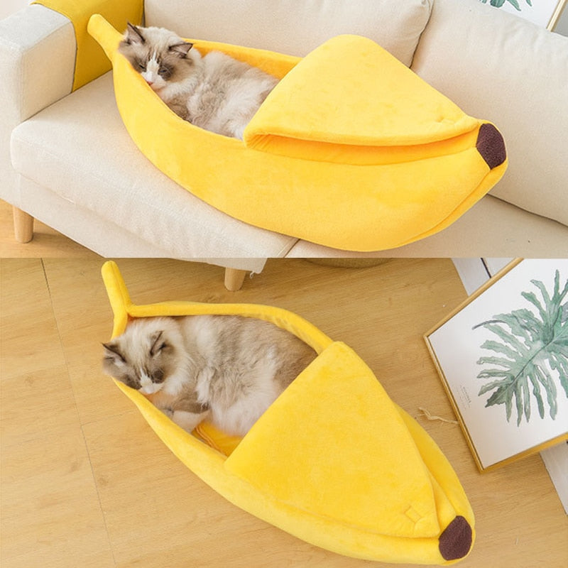 Cama Banana para Pets, Cães e Gatos