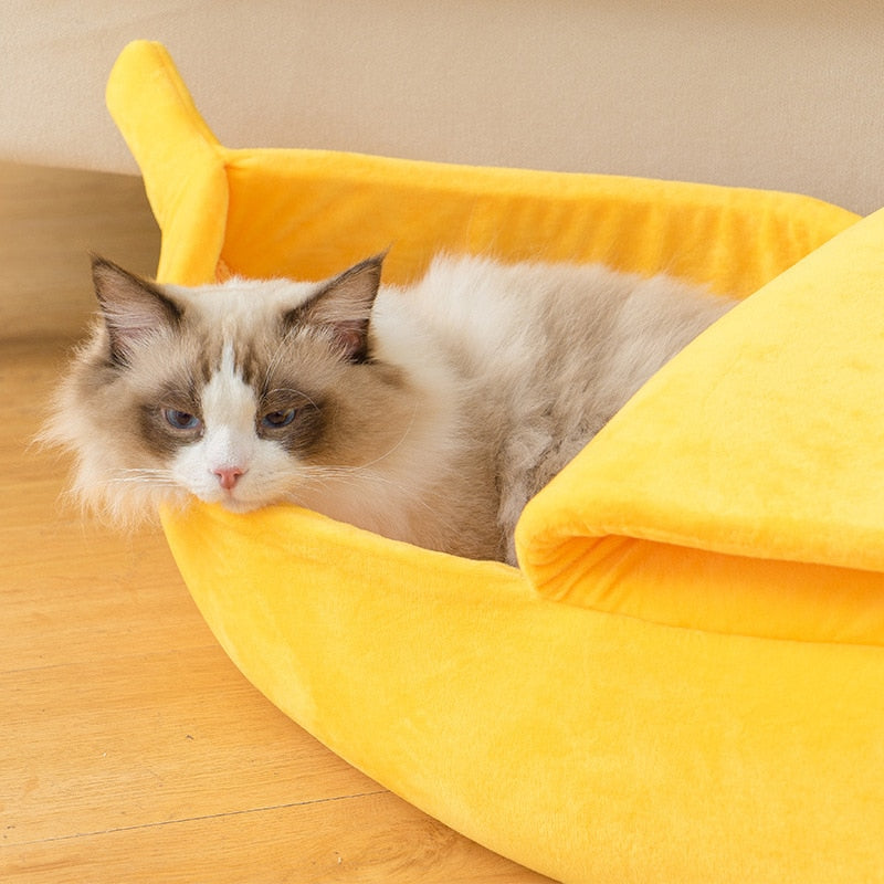 Cama Banana para Pets, Cães e Gatos