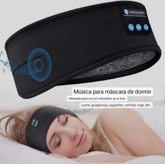 Fone Bluetooth Faixa de Cabeça