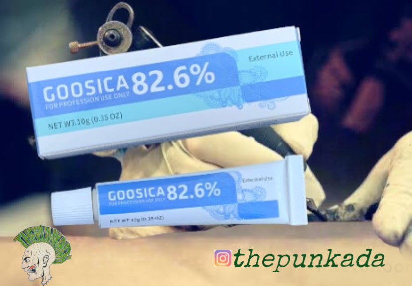 Goosica 82,6% Pomada Anestésica para Tatuagens e Micropigmentação