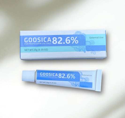 Goosica 82,6% Pomada Anestésica para Tatuagens e Micropigmentação